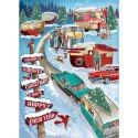 Puzzle 1000 el. Świateczny zlot kempingowy Cobble Hill