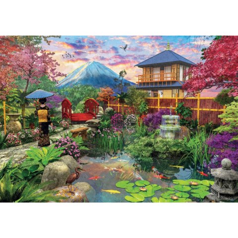 Puzzle 1500 el. Japoński ogród Educa