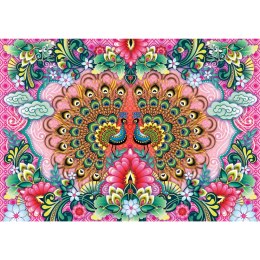 Puzzle 1500 el. Kolorowe pawie, Catalina Estrada Educa