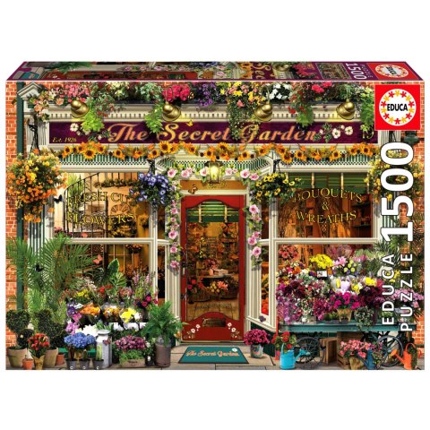 Puzzle 1500 el. Kwiaciarnia Educa