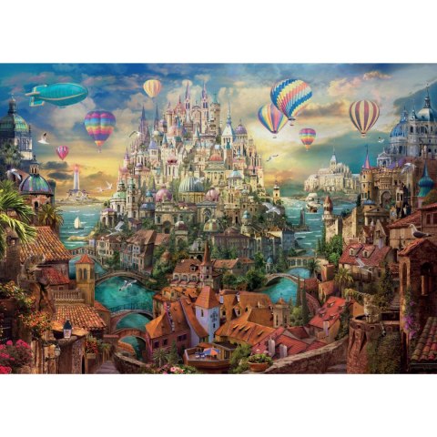 Puzzle 2000 el. Miasto ze snu Educa