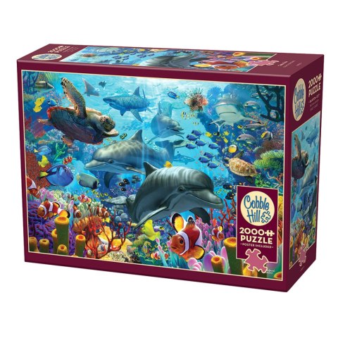 Puzzle 2000 el. Rafa koralowa Cobble Hill