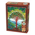 Puzzle 275 el. Witraż: Drzewo życia Cobble Hill