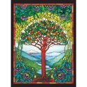 Puzzle 275 el. Witraż: Drzewo życia Cobble Hill
