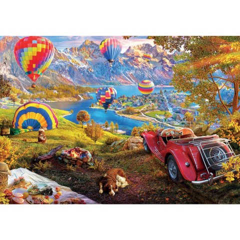 Puzzle 3000 el. Start balonów Educa