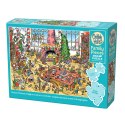 Puzzle 350 el. Elfy w pracy Cobble Hill