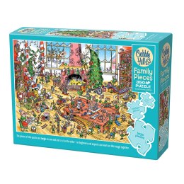 Puzzle 350 el. Elfy w pracy Cobble Hill