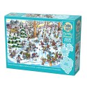 Puzzle 350 el. Hokejowe miasteczko Cobble Hill