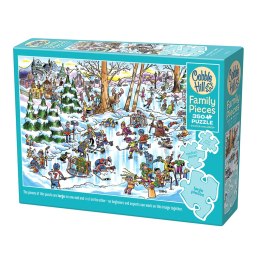 Puzzle 350 el. Hokejowe miasteczko Cobble Hill