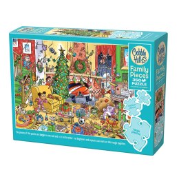 Puzzle 350 el. Jak złapać Świętego Mikołaja? Cobble Hill