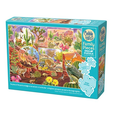 Puzzle 350 el. Magiczna pustynia Cobble Hill