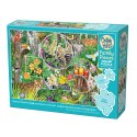 Puzzle 350 el. Magiczny las deszczowy Cobble Hill