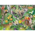Puzzle 350 el. Magiczny las deszczowy Cobble Hill