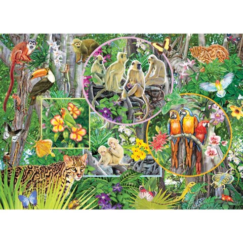 Puzzle 350 el. Magiczny las deszczowy Cobble Hill