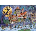 Puzzle 350 el. Nawiedzony dom Cobble Hill