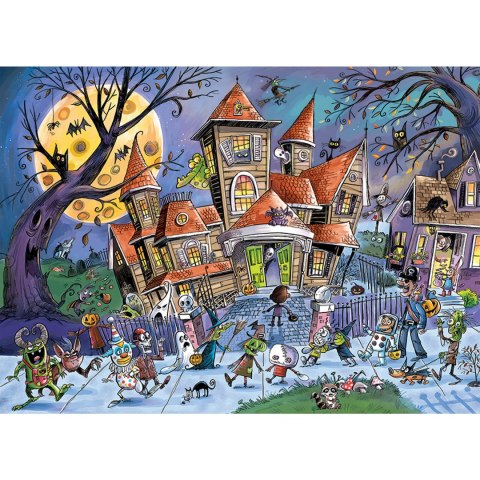 Puzzle 350 el. Nawiedzony dom Cobble Hill