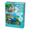 Puzzle 350 el. W powietrzu i pod wodą Cobble Hill