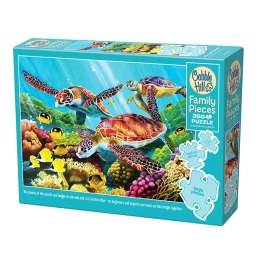 Puzzle 350 el. Żółwie morskie Cobble Hill