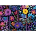 Puzzle 500 el. Kwiaty i motyl Educa