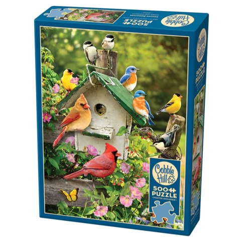 Puzzle 500 el. Letni domek dla ptaków Cobble Hill