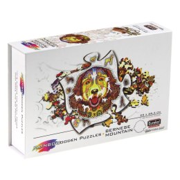 Puzzle drewniane / kolorowe - Berneński pies pasterski Eureka 3D
