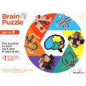 Brain Puzzle (zestaw 6 łamigłówek) Recent Toys