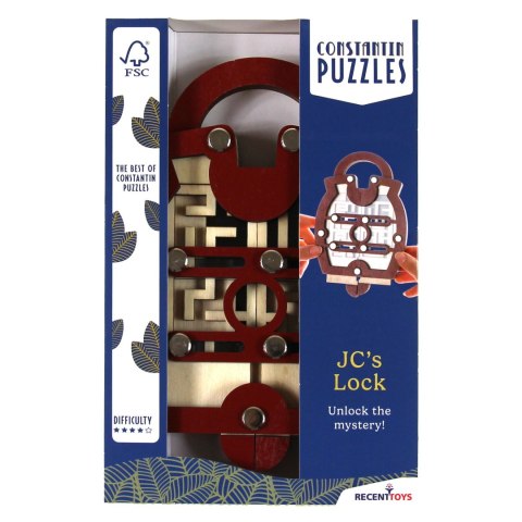 JC's Lock - łamigłówka Recent Toys - poziom 4/5 Recent Toys