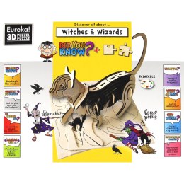 Łamigłówka drewniana Gepetto (Did You Know?) - Czarownice i czarodzieje (Witches & Wizards) Eureka 3D