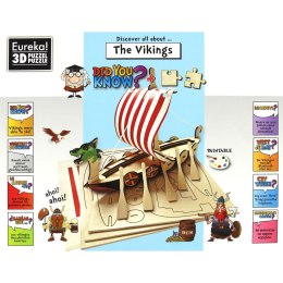 Łamigłówka drewniana Gepetto (Did You Know?) - Wikingowie (The Vikings) Eureka 3D