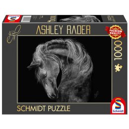 PQ Puzzle 1000 el. ASHLEY RADER Koń Schmidt - puzzle