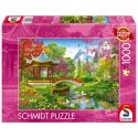 PQ Puzzle 1000 el. Japoński ogród Schmidt - puzzle