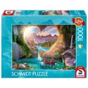 PQ Puzzle 1000 el. Kochamy góry Schmidt - puzzle