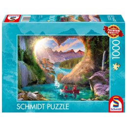 PQ Puzzle 1000 el. Kochamy góry Schmidt - puzzle