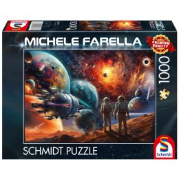 PQ Puzzle 1000 el. MICHELE FARELLA Kosmiczna podróż Schmidt - puzzle