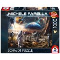PQ Puzzle 1000 el. MICHELE FARELLA Misja kosmiczna Schmidt - puzzle