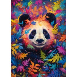 PQ Puzzle 1000 el. Panda w kolorowym lesie Schmidt - puzzle