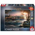 PQ Puzzle 1000 el. TERRY REDLIN Światła na peryferiach Schmidt - puzzle