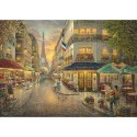 PQ Puzzle 1000 el. THOMAS KINKADE Malowniczy Paryż / Francja (drewniane) Schmidt - puzzle