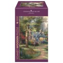 PQ Puzzle 1000 el. THOMAS KINKADE Nad jeziorem (drewniane) Schmidt - puzzle