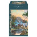 PQ Puzzle 1000 el. THOMAS KINKADE W starym młynie (drewniane) Schmidt - puzzle