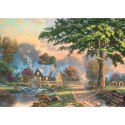 PQ Puzzle 1000 el. THOMAS KINKADE W starym młynie (drewniane) Schmidt - puzzle