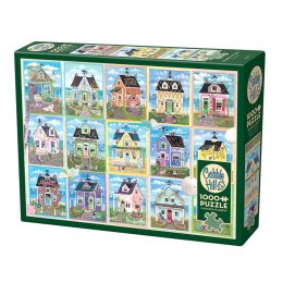 Puzzle 1000 el. Domki nad morzem Cobble Hill