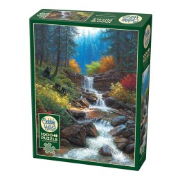 Puzzle 1000 el. Górski wodospad Cobble Hill
