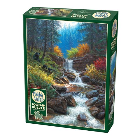 Puzzle 1000 el. Górski wodospad Cobble Hill