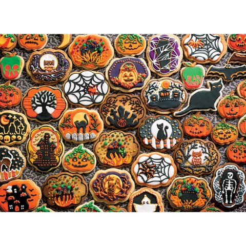 Puzzle 1000 el. Halloweenowe ciasteczka Cobble Hill