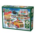 Puzzle 1000 el. Kino samochodowe Cobble Hill
