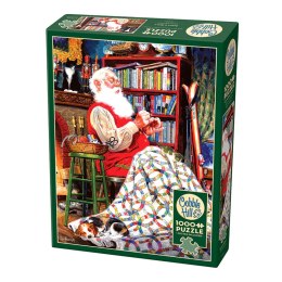 Puzzle 1000 el. Kocyk Świętego Mikołaja Cobble Hill