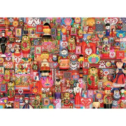 Puzzle 1000 el. Laleczki Cobble Hill