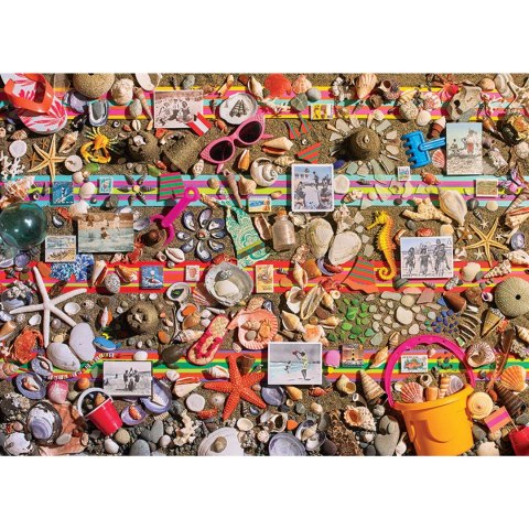 Puzzle 1000 el. Na plaży Cobble Hill