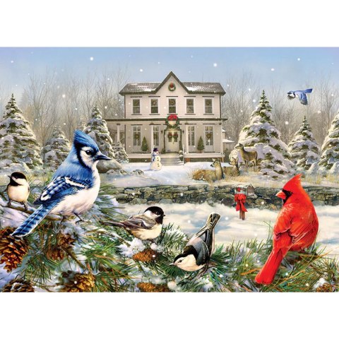 Puzzle 1000 el. Ptasie zebranie Cobble Hill